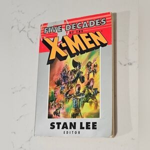 Five Decades Of X-men Stan Lee Paperback Book